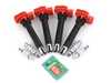 ES#4056350 - 06E905115FKT6 -  Ignition Service Kit - Includes four Bosch red coil packs and four NGK iridium spark plugs (BKR8EIX - One heat range colder) - Assembled By ECS - Audi Volkswagen