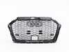 ES#3233708 - 8V5853651ST94 - Grille Assembly - High Gloss Black/High Gloss Black Trim - Clean up or change your look - Genuine Volkswagen Audi - Audi