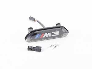 ES#4057004 - 52109503038 - F80 M3 Black Illuminated Backrest Trim - Priced Each - Illuminated backrest logo for the F80 driver or passenger side. - Genuine BMW - BMW