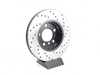 ES#3524891 - 34119811538kt6KT - Cross-Drilled Front Brake Rotors - Pair 12.08" (307x24) - This design removes performance robbing outgas and material dust caused by braking - StopTech - MINI