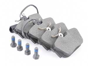 ES#3621895 - 7M3698451F - Rear Brake Pad Set - Low dust and low noise - ATE - Volkswagen