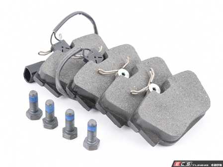 ES#3621895 - 7M3698451F - Rear Brake Pad Set - Low dust and low noise - ATE - Volkswagen