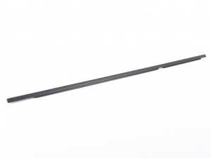 ES#95493 - 51357140732 - Matte Black Channel Cover/Seal - Rear Right - Seals the space between the window and the door - Genuine BMW - BMW