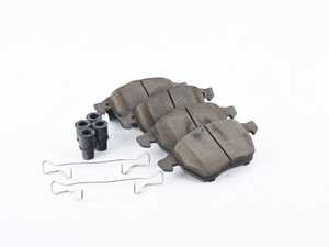 ES#3991087 - Z23-687A - Z23 Evolution Sport Front Brake Pad Set  - Carbon-Fiber Ceramic formula offers excellent braking performance - Power Stop - Audi Volkswagen