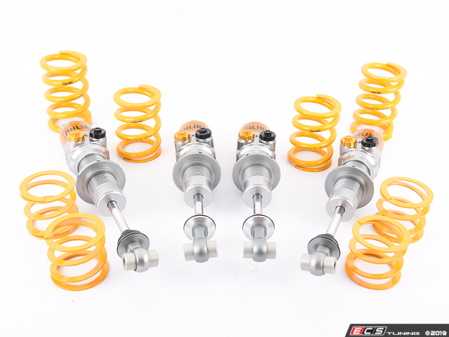 ES#3691442 - AUV MS00 - Ohlins Road & Track DFV Coilover Kit - Featuring Dual Flow Valve (DFV) technology - Gives customers a true racing experience, without losing comfort when commuting to work. - Ohlins - Audi