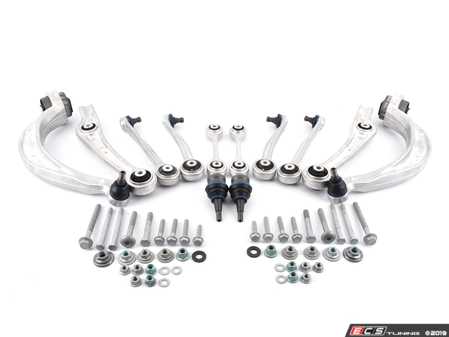 ES#3619009 - 116 050 0223/HD - Complete High Durability Front Control Arm Kit (1160500223HD) - Keep your suspension in top shape - Includes all front control arms, ball joints, and hardware - Meyle HD - Audi