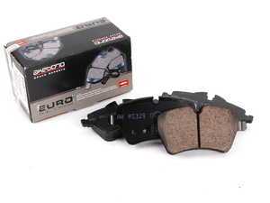 ES#2016163 - 34116778320 - Front Euro Ceramic Brake Pad Set eur1204 EUR1204A
 - Restore the stopping power in your MINI. With Shims. - Akebono - MINI