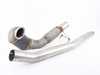 ES#3170125 - SSXAU605 - 3" Large Bore Downpipe  - Featuring a 200 cell Hi-Flow Race Cat and OE connecting pipe - Milltek Sport - Audi