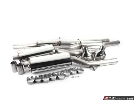 ES#2827471 - SSXAU354 - Cat-Back Exhaust System - Resonated - 2.75" stainless steel with dual oval polished tips - Milltek Sport - Audi