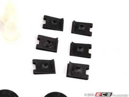 ES#2167441 - 7L6898012 - Fender Liner Hardware Kit - Complete hardware kit to secure one fender liner - Genuine Volkswagen Audi - Volkswagen