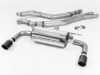 ES#4057681 - SSXBM1055 - Performance Race Cat Back - Carbon Tips - Motorsport pedigree. Superior quality. Excellent sound. Milltek Race cat-back exhaust for enhanced performance. - Milltek Sport - BMW