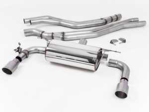 ES#4057704 - SSXBM1099 - Performance Race Cat Back - Titanium Tips - F22 M240 - Motorsport pedigree. Superior quality. Excellent sound. Milltek Race cat-back exhaust for enhanced performance. - Milltek Sport - BMW
