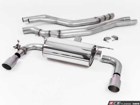 ES#4057704 - SSXBM1099 - Performance Race Cat Back - Titanium Tips - F22 M240 - Motorsport pedigree. Superior quality. Excellent sound. Milltek Race cat-back exhaust for enhanced performance. - Milltek Sport - BMW