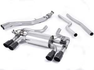 ES#3463408 - SSXBM1034 - Performance Cat Back Exhaust - Black Tips - Motorsport pedigree. Superior quality. Excellent sound. Milltek Sport cat-back exhaust for enhanced performance. - Milltek Sport - BMW