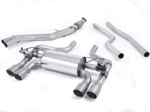 ES#3183439 - SSXBM1035 - Performance Street Cat Back - Titanium Tips - Motorsport pedigree. Superior quality. Excellent sound. Milltek Sport cat-back exhaust for enhanced performance. - Milltek Sport - BMW