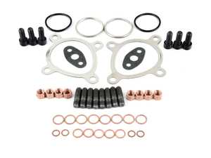 ES#4028229 - 034-145-B000 - Turbo Installation Hardware Kit  - Includes inlet sealing rings, outlet gaskets, M10 allen bolts, turbo outlet studs, oil drain gaskets, o-rings and copper sealing washers. - 034Motorsport - Audi