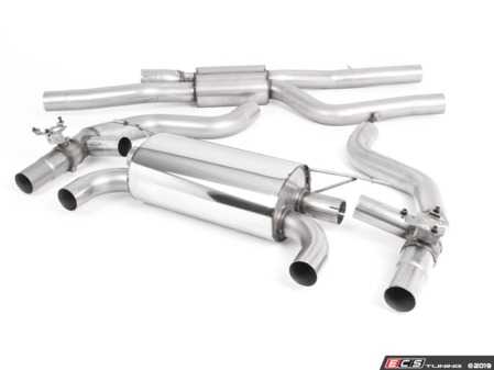 ES#4759313 - SSXBM108X - Performance Race Cat-Back Exhaust System - Multiple Tip Options Available - Enhance the sound of your BMW's exhaust with this Race exhaust system from Milltek Sport - Milltek Sport - BMW
