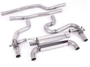 ES#4615842 - SSXBM1139PDK - Performance Race Cat-Back Exhaust With Diverse Tip Options - Motorsport pedigree. Superior quality. Excellent sound. Milltek Race cat-back exhaust for enhanced performance. - Milltek Sport - BMW