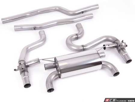 ES#4615842 - SSXBM1139PDK - Performance Race Cat-Back Exhaust With Diverse Tip Options - Motorsport pedigree. Superior quality. Excellent sound. Milltek Race cat-back exhaust for enhanced performance. - Milltek Sport - BMW