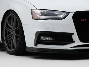 Audi B8.5 S4 / A4 S-Line Gloss Black Grille Accent Set - Facelift
