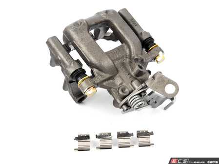 ES#3160710 - L6385 - Rear Brake Caliper - Right - Restore braking performance. Includes caliper carrier. - Power Stop - Audi Volkswagen