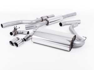 ES#4065042 - SSXBM1077 - Performance Street Cat Back - Polished Tips - Motorsport pedigree. Superior quality. Excellent sound. Milltek street cat-back exhaust for enhanced performance. - Milltek Sport - BMW