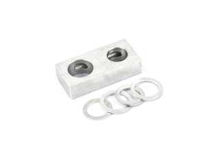 ES#3659911 - PSDUAlu - Power-Steering Delete Block - Aluminum - Delete your power steering pump the right way to prevent damage to the rack and seals! - Condor Speed Shop - BMW