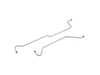 ES#52085 - 32136777526 - Power steering Pipes Set - Main Lines that run on the power steering rack - Genuine MINI - MINI