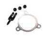 ES#1905476 - 8l9298001 - Downpipe Installation Kit - Includes required hardware and gasket needed to install a new downpipe - Assembled By ECS - Audi