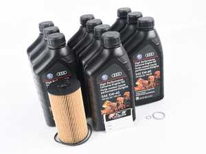 ES#2532299 - 079198405AKT - Oil Service Kit - Everything you need for your next engine oil service - Genuine Volkswagen Audi - Audi