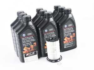 ES#2550606 - N0138157KT -  Oil Service Kit - Includes everything you need to perform an engine oil service - Genuine Volkswagen Audi - Audi