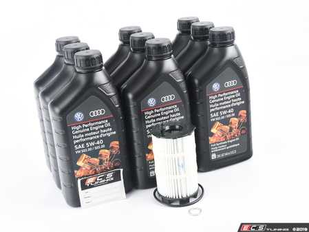 ES#2550606 - N0138157KT -  Oil Service Kit - Includes everything you need to perform an engine oil service - Genuine Volkswagen Audi - Audi