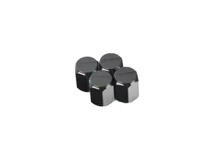 APR Valve Stem Caps - Set Of 4 - Black 