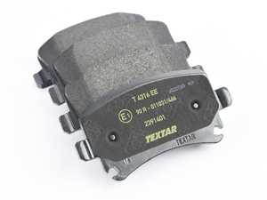 ES#4030728 - 1k0698451gKT1 - Front And Rear Brake Pad Kit - Textar - Mildly upgraded composite pad - Textar - Volkswagen