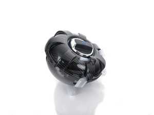 ES#3575771 - 020807ECS01-01 - Black Carbon Fiber Expansion Tank Cover Kit  - Wrap your coolant tank, top to bottom, with carbon fiber! - ECS - Audi Volkswagen