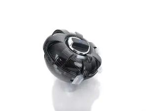 Black Carbon Fiber Expansion Tank Cover Kit 