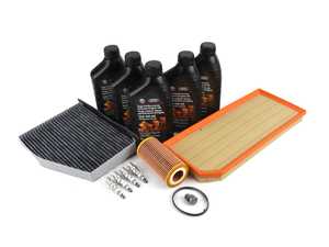 ES#2561199 - B6FSI40KOEM - Genuine 40K Service Kit - Featuring original Volkswagen oil and filter - Assembled By ECS - Volkswagen