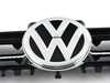 ES#3627845 - 5G0853651DZLL - Golf Lighting Package Grille - With Chrome Strip - Gloss black bars with chrome strip and "VW" badge - Genuine Volkswagen Audi - Volkswagen