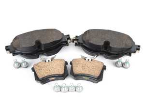 ES#4030714 - 5QD69815KT - Front & Rear Brake Pad Kit - Genuine VW - Factory replacements to keep your vehicle safe - Genuine Volkswagen Audi - Volkswagen