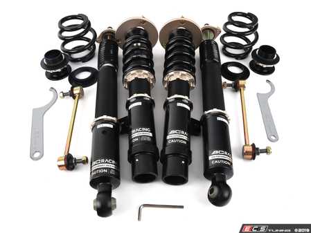 ES#3639818 - I-14E-BR - BR Series Coilover Suspension Kit - Extreme Low - E46 M3  - Featuring 30 levels of adjustment and performance spring rates and valving that makes the BR Series perfect for both daily drivers and track warriors! - BC Racing - BMW