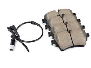 ES#3677485 - EUR1801 - Front Euro Ceramic Brake Pad Set EUR1801 - Restore the stopping power in your MINI, comes with front brake sensor - Akebono - MINI