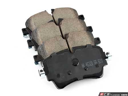 ES#5481528 - EUR1801B - Front Euro Ceramic Brake Pad Set - Restore the stopping power in your MINI. Does not include brake pad sensor - Akebono - MINI