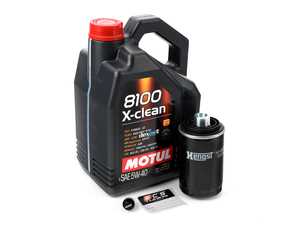 ES#2784765 - 20TPRMOILKT3 -  Oil Service Kit - With Magnetic Drain Plug - Includes Motul 5w-40 oil, filter, and ECS magnetic drain plug - Assembled By ECS - Volkswagen