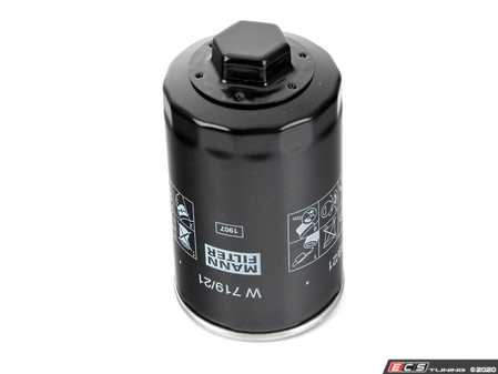 ES#4057522 - W 719/21 - Oil Filter - Priced Each - High quality German made oil filter for your VAG automobile - Mann - Volkswagen