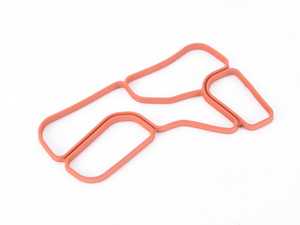 ES#4007172 - 2721840280 - Oil Cooler Gasket - Located between the engine oil cooler and the oil filter housing - Victor Reinz - Mercedes Benz