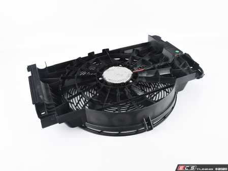 ES#2900272 - 64546921381 - Pusher Fan Assembly - Complete fan with assembly with housing and motor - Vemo - BMW