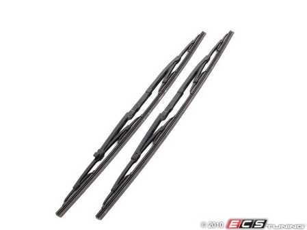 ES#6572 - 3397001909 - Front Wiper Blade Set - (NO LONGER AVAILABLE) - Clear up streaks & improve rainy day visibility - Bosch - 