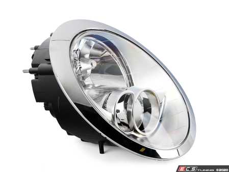 ES#3676401 - 63127198734 - Halogen Headlight Assembly - Right - TYC - Mounts to the front hood section - TYC - MINI