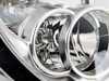 ES#3676401 - 63127198734 - Halogen Headlight Assembly - Right - TYC - Mounts to the front hood section - TYC - MINI