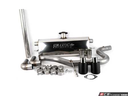 ES#3969306 - SSXVW532 - 3" Cat Back Exhaust System - Non Resonated  - Get that Exhaust tone you've been looking for! Features 3" construction with 4" Carbon Jet style tips. - Milltek Sport - Volkswagen